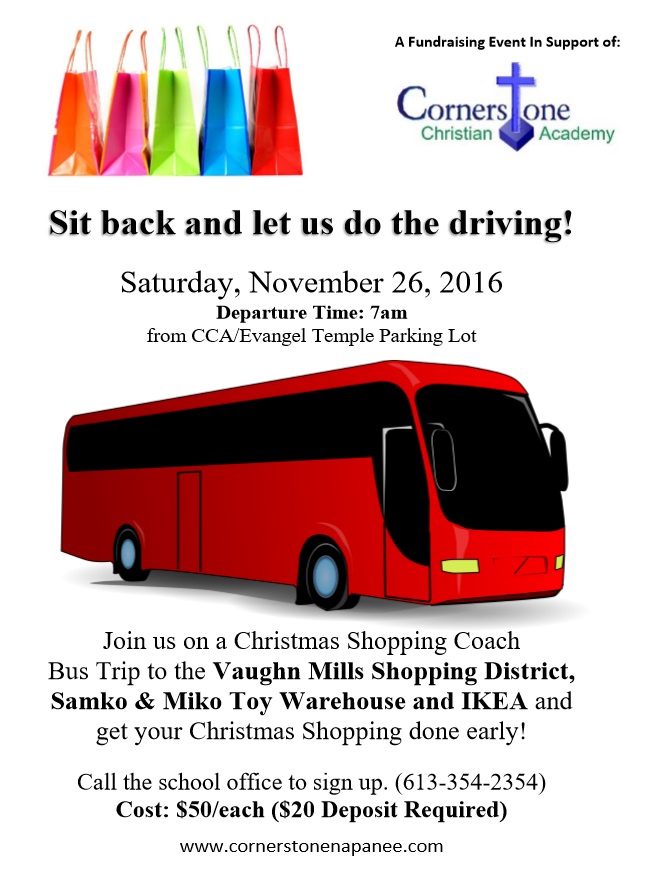 Christmas Shopping Bus Trip